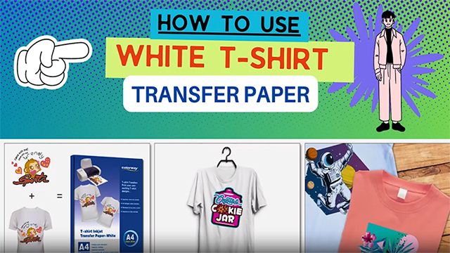 Heat Transfer on White T-Shirts