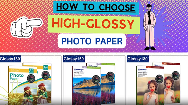 High Glossy Inkjet Photo Paper