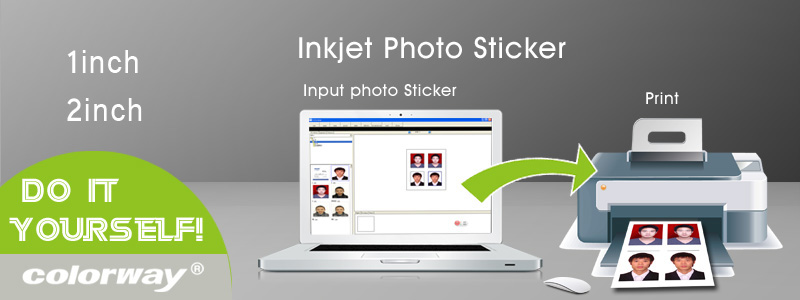 DIY Inkjet photo sticker